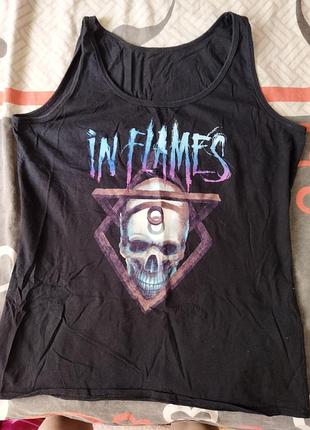 Майка in flames