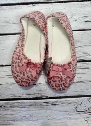 Теплые домашние ортопедические детские тапочки со стелькой подушкой с эффектом памяти