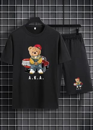 Комплекты футболка + шорты дтф с коротким рукавом