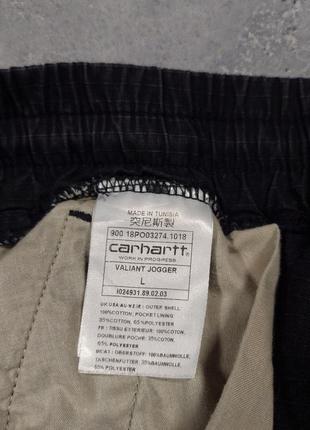 Штани carhartt wip джоггери ріпстоп розмір l-xl / stussy карго nike adidas нейлон реп беггі adidas7 фото