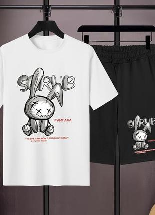 Комплекты футболка + шорты дтф с коротким рукавом