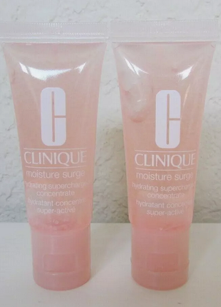 Гель-концентрат clinique moisture surge hydrating supercharged concentrate 15 мл