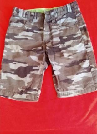 Шорты камуфляжные на мальчика