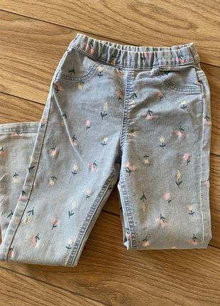 Джинсы джеггинсы sinsay 128