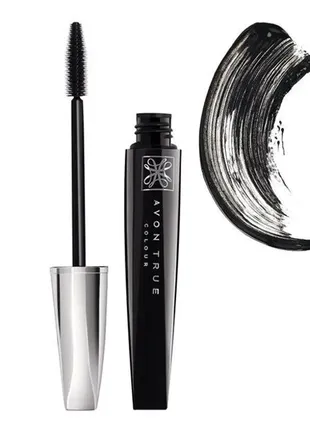 Подовжуюча туш для вій avon true "супер довжина акцент"