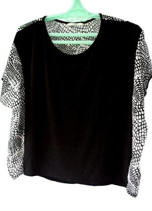 .брендовая вискозная блузка george. размер uk20/eur48.