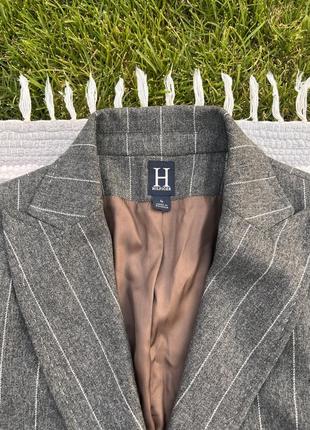Шерстяной пиджак в полоску от hilfiger