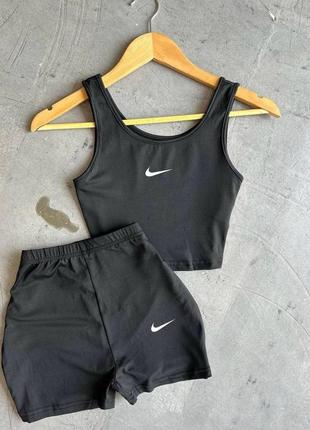 Жіночий костюм топ шорти