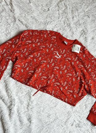 Укрочена кофта puma 3