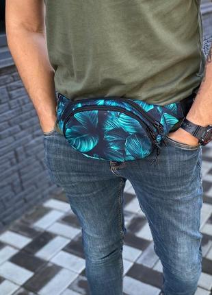 Сумка на пояс нагрудная бананка мужская женская