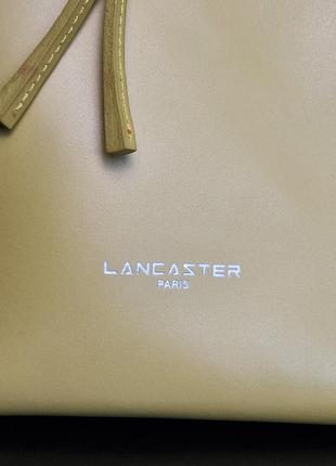 Сумка кожаная lancaster франция оригинал.7 фото