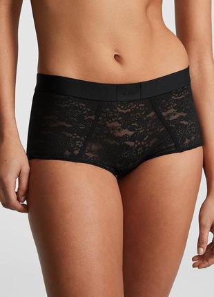 Кружевные трусики victoria's secret pink