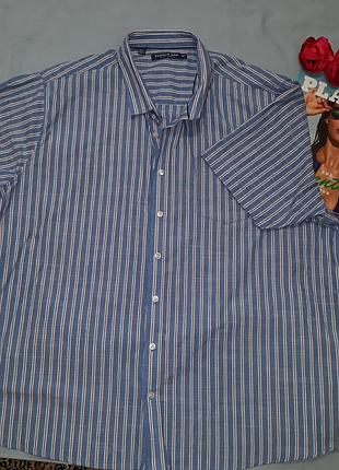 Рубашка мужская 2xl батал размер 52-54  новая premier man летняя новая