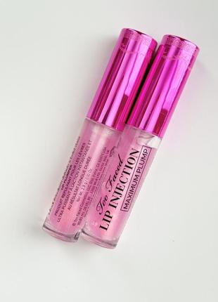 Плампер для губ too faced lip injection maximum plump extra strength hydrating lip plumper, 2.8 g