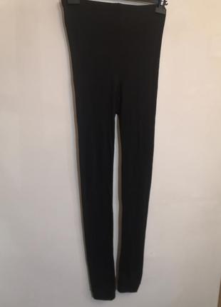 Легинсы с ребристой фактурой