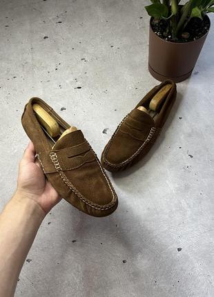 polo Card ralph lauren moccasins original loafers мокасины лоферы