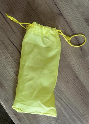 Жовта сумка чохол маленька 22*11см