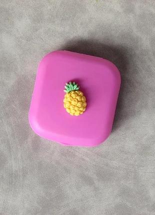 Набор для хранения контактных линз розовый