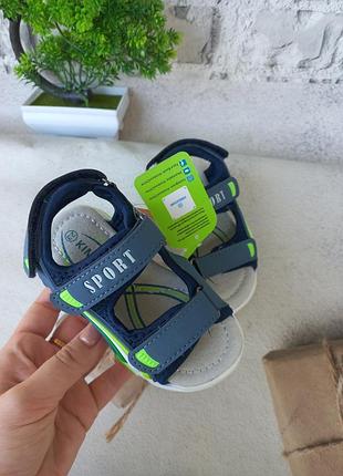 Детские кожаные босоножки сандалии