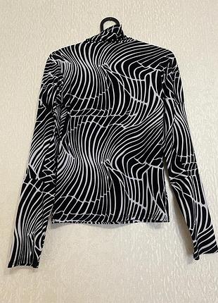 Гольф чорно-білий жіночий