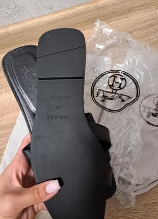 Шльопанці в стилі hermes9 фото