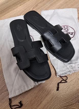Шльопанці в стилі hermes4 фото