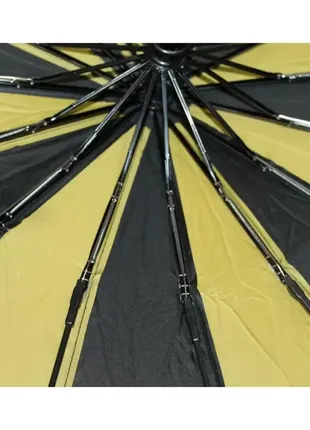 Зонт, парасолька, автомат, 16 спиць карбонові, анти-вітер,  00918-15 фото