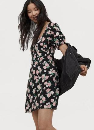Сукня h&m з квітковим принтом