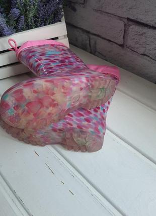 Резиновые сапоги резиновики с подсветкой lico 31 размер