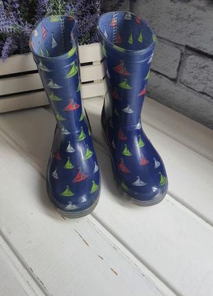 Гумові чоботи гумовики з підсвіткою funny kids 29 розмір