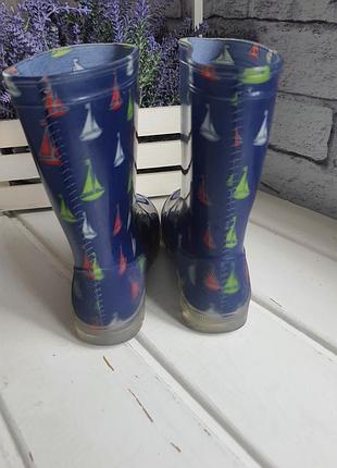 Гумові чоботи гумовики з підсвіткою funny kids 29 розмір