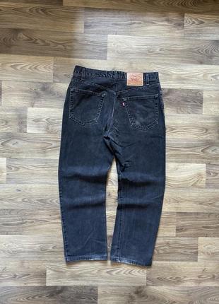 Джинсы levis 550 темно серые брюки джинсы левайсы широта 501 36×30