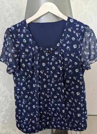 Шифоновая блуза.размер 50.