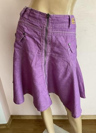 Натуральная фирменная юбочка- a- силуэта/ s/brend nile