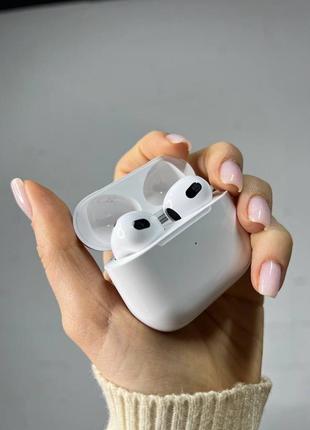 Преміум якість • безпровідні bluetooth навушники в стилі apple airpods 3 full • чохол в подарунок!1 фото