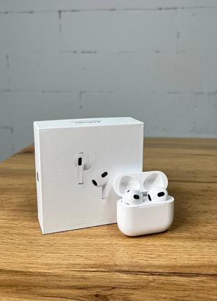 Преміум якість • безпровідні bluetooth навушники в стилі apple airpods 3 full • чохол в подарунок!3 фото