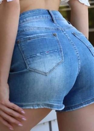 Шорты женские летние джинсовые2 фото