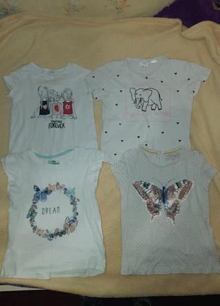 Футболка для девочки. четыре футболки 150 грн