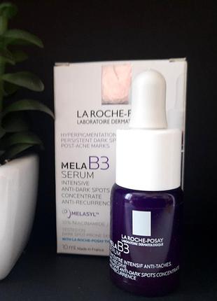 La roche posay mela b3 сыворотка-концентрат против гиперпигментации кожи