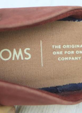 Туфли балетки toms аргентина 39р сандалии8 фото