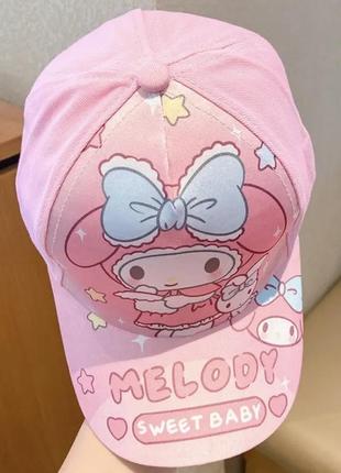 Бейсболка розовая my melody детская