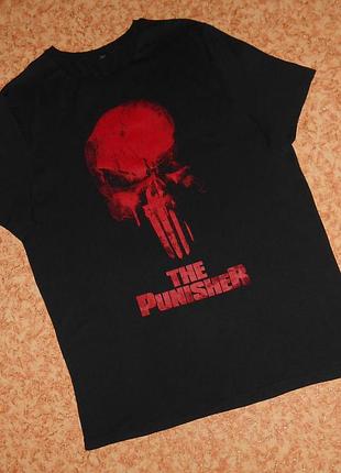 Футболка the punisher/каратель/marvel/череп