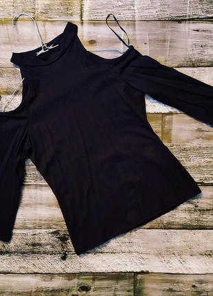 👗💣 топ с длинным рукавом и открытыми плечами tally weijl l