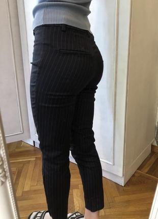 Брюки класичні h&m темно сині
