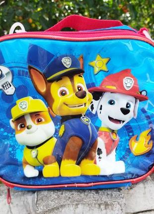 Ланчбокс-сумка paw patrol,щенячий патруль