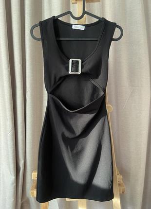 Вечірня сукня з вирізом femme luxe xxs-xs