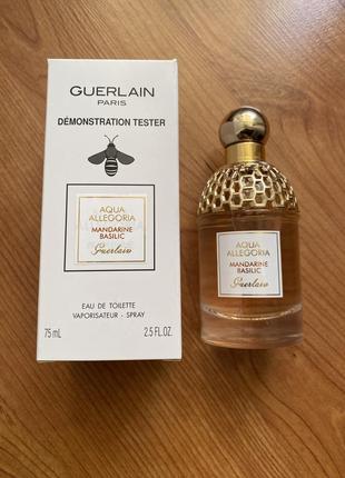 Жіночі парфуми guerlain aqua allegoria mandarine basilic (тестер) 75 ml.