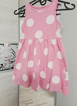Платье летнее на 5-6 лет