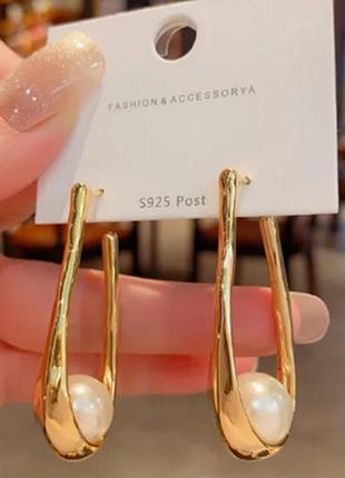 Сережки бижутерия "жозефина"