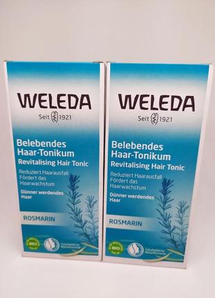 Бестселер тонік-стимулятор у разі втрати волосся weleda belebendes haar-tonikum revitalising hair tonic